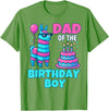 gaming gamer Birthday Llama Pinata Family Apparel dad of Birthday Boy Llama Pinata Party Family mathing Men T-Shirt - Grass Green