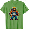Jay Moe Design I Love Muscle Bear Funny Gay Big Tools LGBTQ Pride Vintage T-Shirt - Grass Green