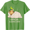 OfficialSleepshirtAxis1 Funny Giraffe Official Sleepshirt Pajama Zoo Boys Girls Kids T-Shirt - Grass Green