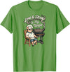 Pitmaster Pig Apparel Low & Slow Is My Tempo Pig BBQ Smoker T-Shirt - Grass Green