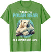 Polar Bears Polar Bear Lovers Shop Polar Bears Polar Bear T-Shirt - Grass Green