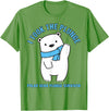 Polar Bear Plunge Survivor Polar Plunge Polar Bear I Took The Plunge Survivor T-Shirt - Grass Green