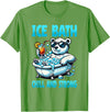 Ice Bath Cold Plunge Polar Bear Recovery Gym Tub Ice Bath Chill and Strong Cold Plunge Recovery Polar Bear T-Shirt - Grass Green