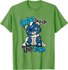 Funny Bear Smile Smile Through The Pain Teddy Bear Streetwear Sneaker Lovers T-Shirt - Grass Green