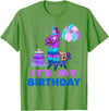 It's My Birthday for Llama Party T-Shirt - Grass Green