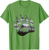 One Nature Designs Touching Ghost of the Spirit Bear Paw T Shirt T-Shirt - Grass Green