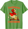 Cow Toodaloo Cuntaroos Funny Sarcastic Retro Meme T-Shirt - Grass Green