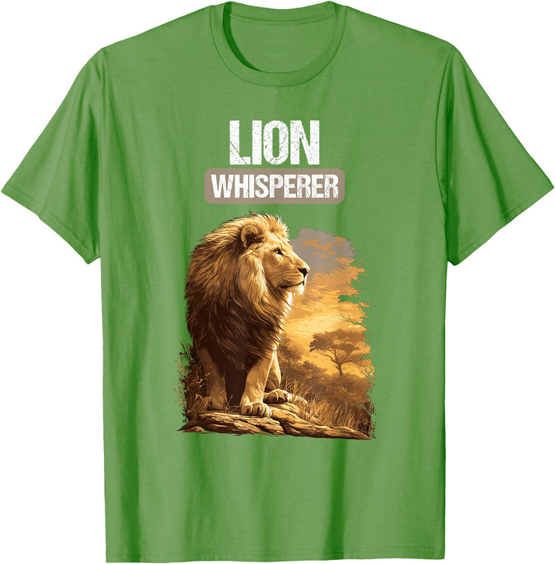 Lions Lion Lovers Shop Lions Lion Whisperer T-Shirt - Grass Green