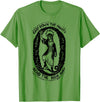 Cast Down The Mighty Send The Rich Away Halloween T-Shirt - Grass Green