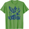 Lustige Schwein Schweinchen Liebhaber Geschenkidee Flying Pig Pig with Wings 90s Graphic T-Shirt - Grass Green