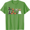 Cute Fall Chihuahua Dog Owner Halloween T-Shirt - Grass Green