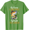 Fisherman & Fishing T-Shirts Funny Shirt "Natürlich ich komme schnell Ich habe Fische zum Fangen" [German Language] T-Shirt - Grass Green