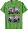 Funny Bear PhotoBooth Stuff Accessories & Gifts Bear PhotoBooth Sunglasses Funny Dab Bears Lover T-Shirt - Grass Green