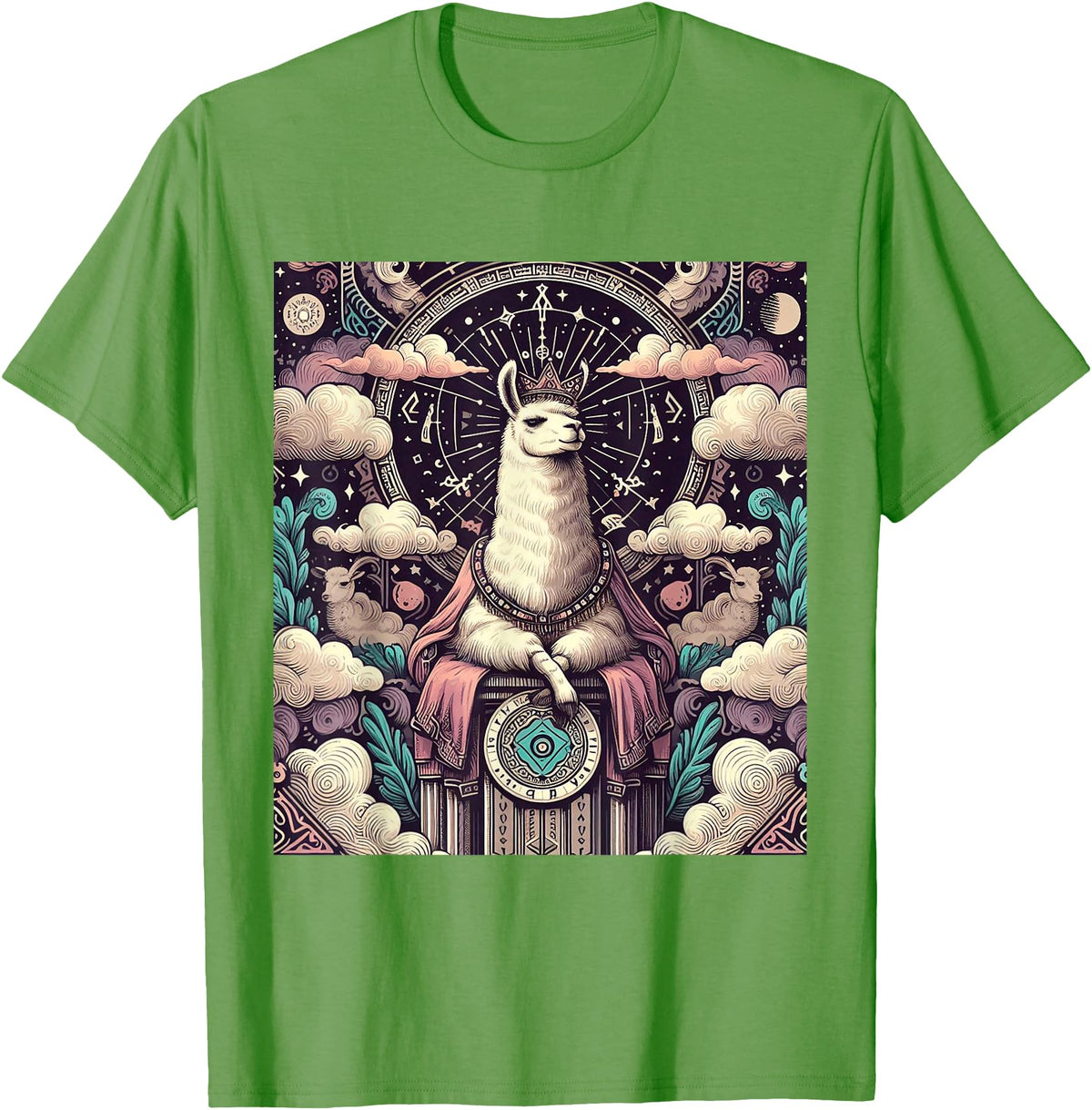 Check out my Llama Shirts Llama tarot card T-Shirt - Grass Green