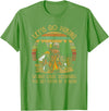 Let's Go Hiking Worst Case Scenario You Get Eaten By A Bear T-Shirt - Grass Green