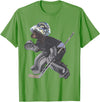 Behrbones Bear Hockey Goalie T-Shirt - Grass Green