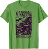 Fun Halloween Tees & Apparel Anoka Minnesota Since 1920 Grande Day Parade Halloween Mecca T-Shirt - Grass Green