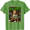 Last Gasp Graphics Skull Collector 1950s Horror Comic Cover T-Shirt - Grass Green