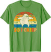 Creeping Ghost Halloween Tees So I Creep Ghost Halloween Funny T-Shirt - Grass Green