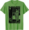 Edgar Allan Poe Fan Club of Compton Edgar Poe Art Masque of the Red Death-Edgar Allen Poe Quote T-Shirt - Grass Green