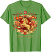 Chinese New Year Clothing Year Of The Horse 2026 Year of The Horse 2026 Zodiac Chinese New Year 2026 T-Shirt - Grass Green
