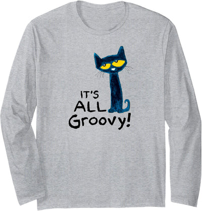 Pete the Cat It's All Groovy! Long Sleeve T-Shirt