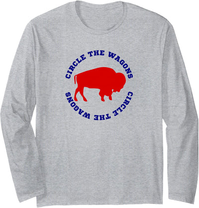 Cow Buffalo Circle the Wagons T-Shirt