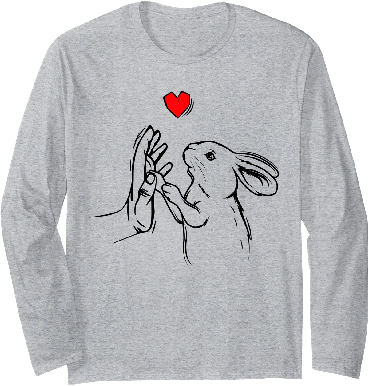 Rabbit Love Rabbit Long Sleeve Shirt in As Pictured