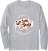 The Jackalope Lazy Land Ranch Buffalo Long Sleeve T-Shirt - Heather Grey