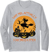 Why Yes I Can Drive A Stick - Halloween Costume Why Yes Actually I Can Drive A Stick Halloween Long Sleeve T-Shirt - Heather