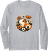 Guinea pig flowers Snugg Guinea pig flowers cute guinea pigs Long Sleeve T-Shirt - Heather Grey