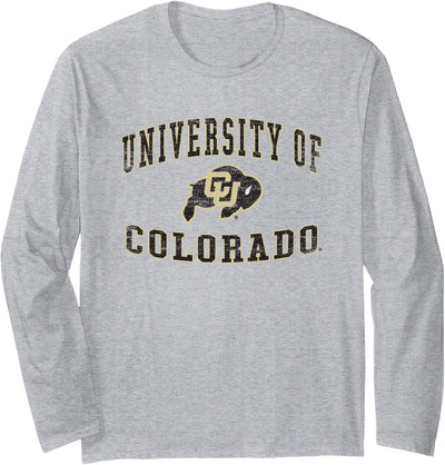 Elite Authentics Colorado Buffaloes University Vintage Logo Authentics T-Shirt