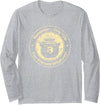 Smokey Bear Only You Can Prevent Wildfires Vintage Seal Long Sleeve T-Shirt - Heather Grey