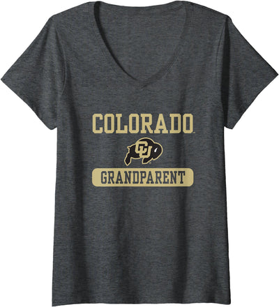 Cow Elite Authentics Womens Colorado Buffaloes V-Neck T-Shirt