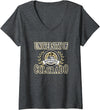 Elite Authentics Womens Colorado Buffaloes Laurels Officially Licensed V-Neck T-Shirt - As Pictured