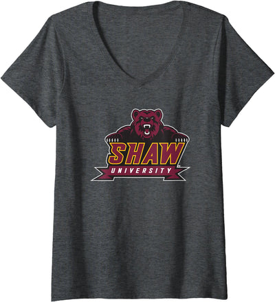 Womens Shaw Bears Icon Officially Licensed V-Neck T-Shirt