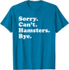 Funny Hamster Gift for Men Women Boys or Girls T-Shirt - Sapphire Blue