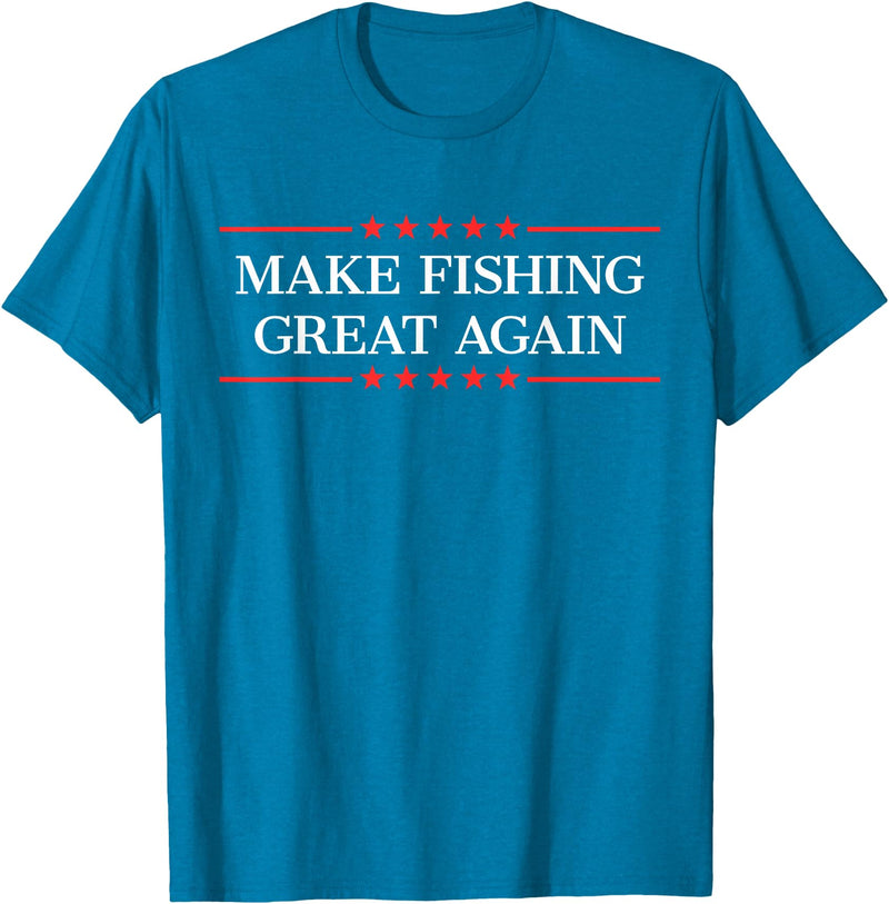 Make Fishing Great Again T-Shirt - Sapphire Blue