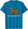 Dont Tread On Us Bear California Patriot Tee Don't Tread On Us California Bear Patriotic T-Shirt - Sapphire Blue