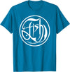 ceroveinticuatro Fish T-Shirt - Sapphire Blue