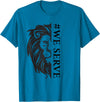 Lions international We Serve Lions outfits We Serve Lions Vintage Lions Club International T-Shirt - Sapphire Blue