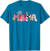 Farm Cow Gender Reveal First Birthday Family Mama Farm Animal Birthday 1st Family Matching Party Mom T-Shirt - Sapphire Blue