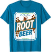 Soda Pop Costume Teez Retro Style Root Beer Costume T Shirt T-Shirt - Sapphire Blue