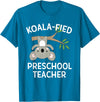 Preschool Teacher Gifts and Apparel Cute Koala Preschool Teacher T-Shirt Funny Pun Gift T-Shirt - Sapphire Blue