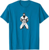 Jay Moe Design Bear, Pride, Gay Pride, Bear Pride Flag, Gay, Rainbow Flag T-Shirt - Sapphire Blue