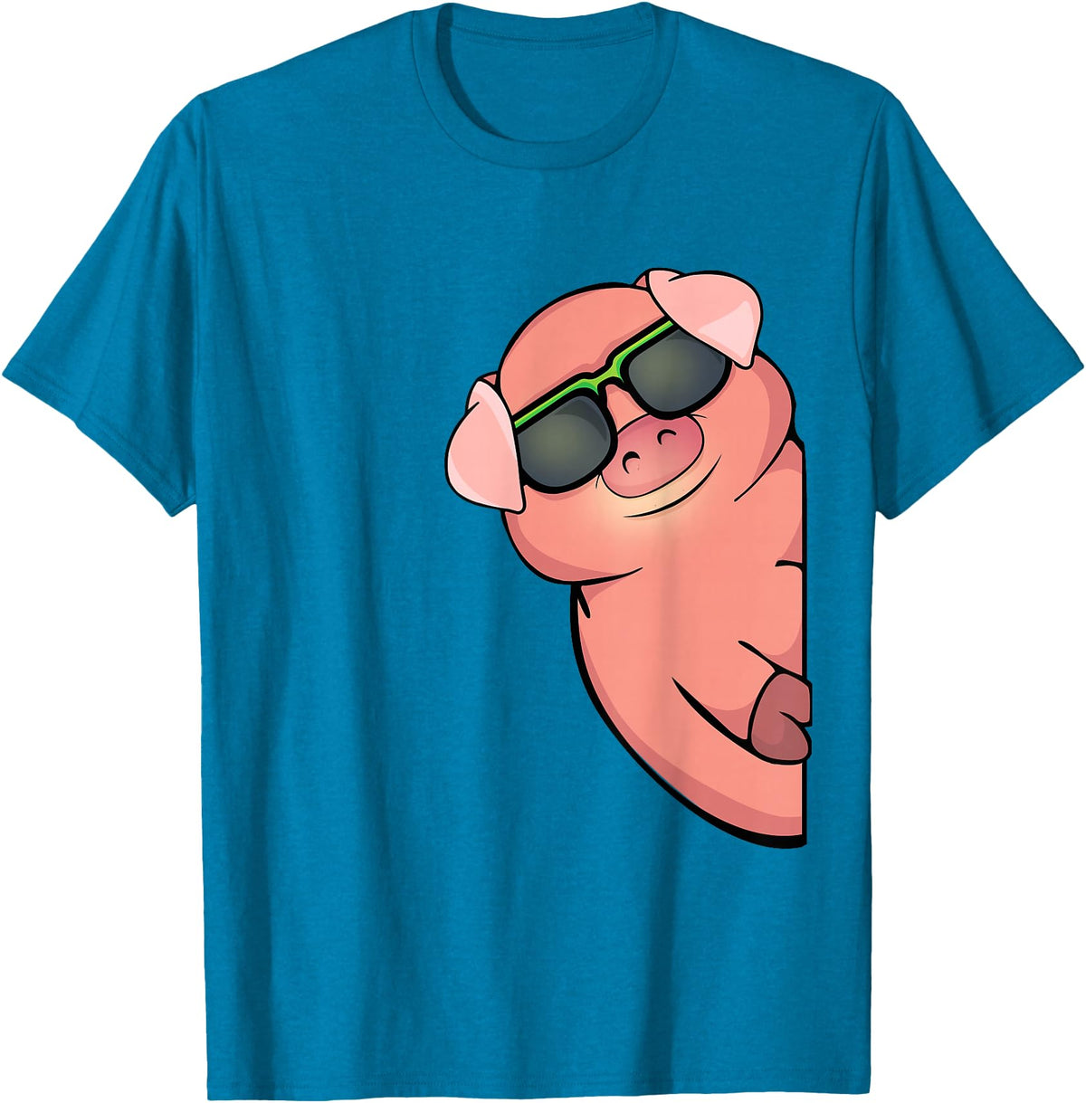 Pig Gift For Pig Lovers Pig Lover Women Men Swine Farm Animals Pet Pig T-Shirt - Sapphire Blue