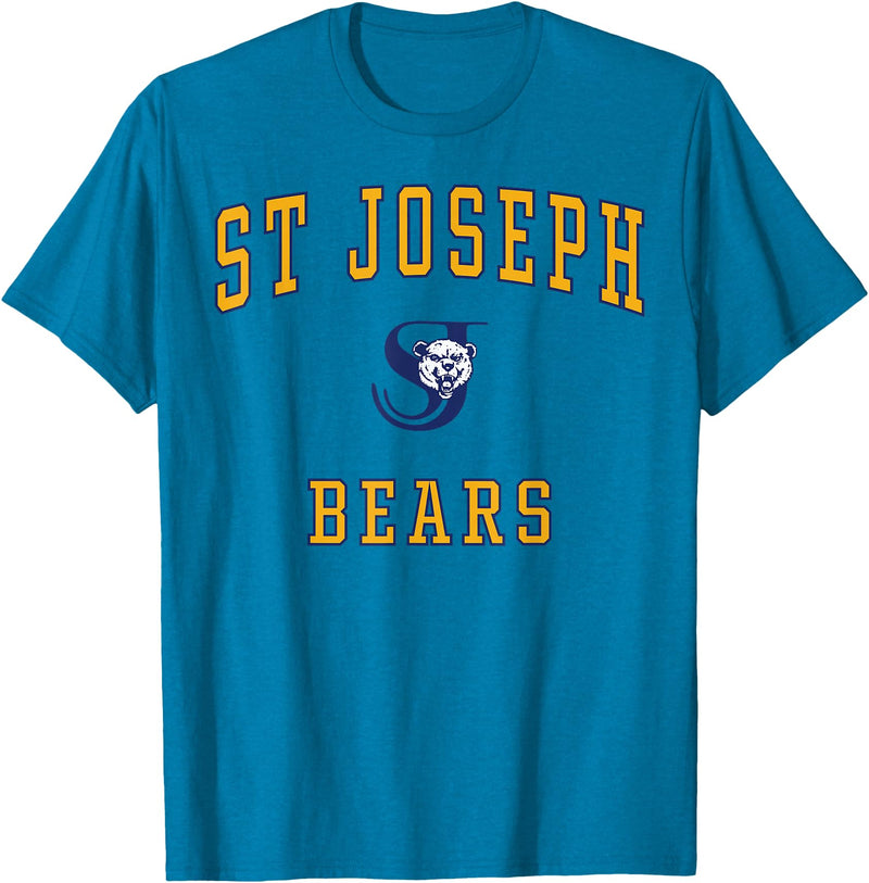 Official High School Fan Gear St. Joseph High School Bears T-Shirt - Sapphire Blue