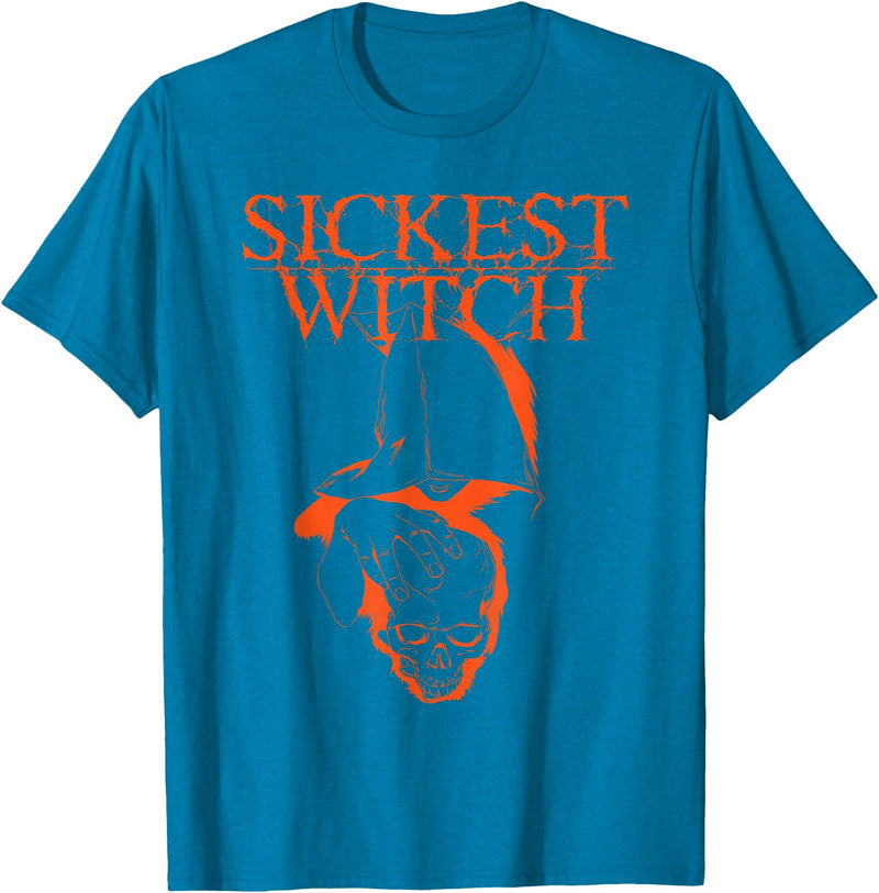 Severed Books Sickest Witch, Hayride - Classic Logo T-Shirt - Sapphire Blue