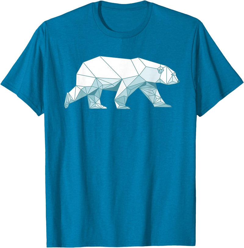 Polar Bear Gift Polar Bear Accessories & Stuff Cool Polar Bear Design For Men Women Arctic Polar Bear Lover T-Shirt - Sapphire Blue