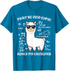 Math Llama Clothing Math Llama T-Shirt - Sapphire Blue